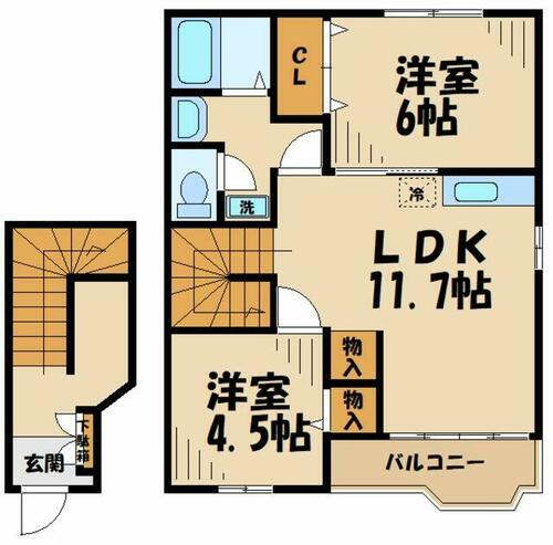 同じ建物の物件間取り写真 - ID:213101743600