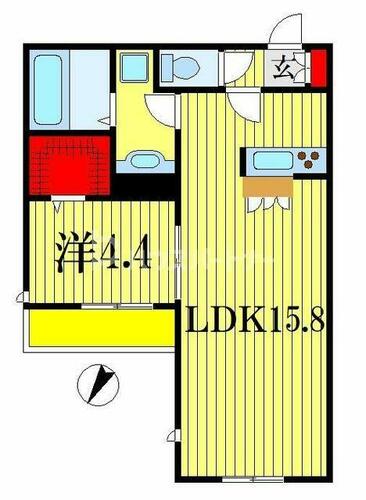 同じ建物の物件間取り写真 - ID:212042311453