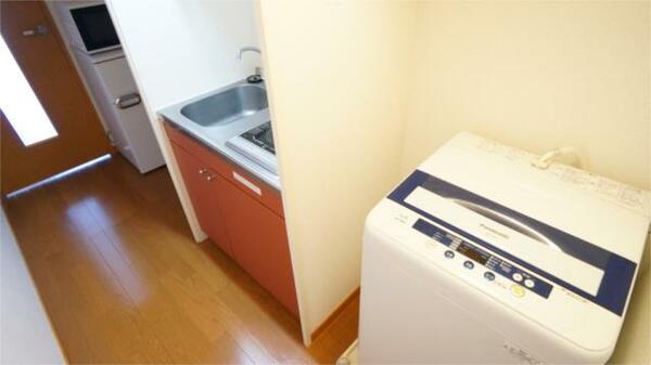 画像13:便利な室内洗濯機置き場♪