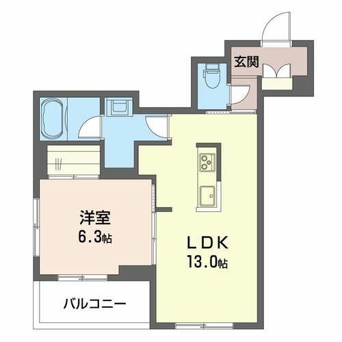 同じ建物の物件間取り写真 - ID:211047197453