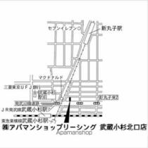 メゾン・ド・アンビアンス 205 ｜ 神奈川県横浜市港北区箕輪町３丁目（賃貸マンション1R・2階・15.00㎡） その16