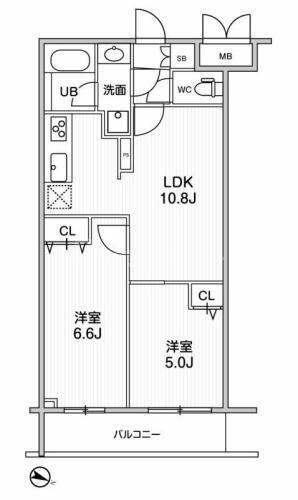 ＬＩＭＥ　ＲＥＳＩＤＥＮＣＥ　ＨＩＫＩＦＵＮＥ 118｜東京都墨田区東向島１丁目(賃貸マンション2LDK・1階・48.02㎡)の写真 その2