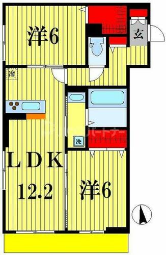 同じ建物の物件間取り写真 - ID:211046628907