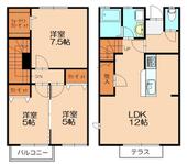 糟屋郡粕屋町原町１丁目 2階建 築17年のイメージ