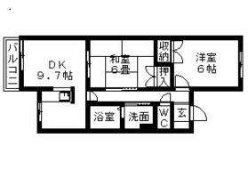 ボヌール 103 ｜ 宮城県仙台市太白区柳生２丁目（賃貸アパート2DK・1階・50.90㎡） その2