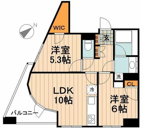 同じ建物の物件間取り写真 - ID:213102267397