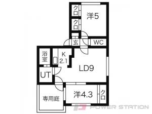 同じ建物の物件間取り写真 - ID:201022290053