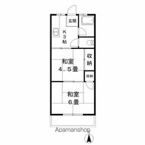 千葉県船橋市習志野１丁目（賃貸アパート2K・2階・30.60㎡） その2