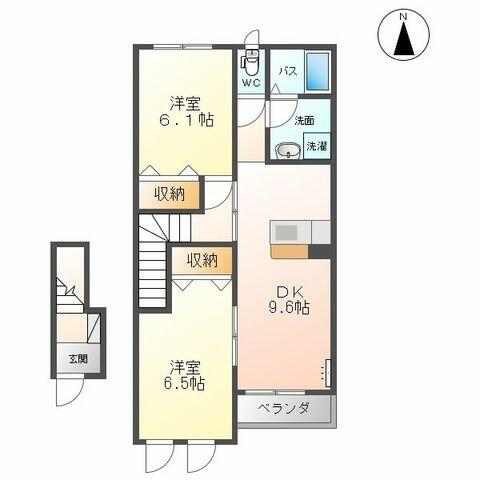 同じ建物の物件間取り写真 - ID:204004228443