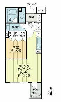 同じ建物の物件間取り写真 - ID:213102366568