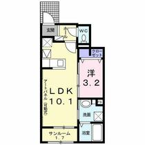 神奈川県横浜市泉区和泉中央北１丁目（賃貸アパート1LDK・1階・36.29㎡） その2