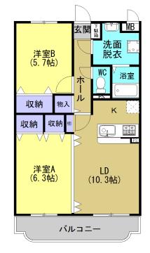 同じ建物の物件間取り写真 - ID:209005642297