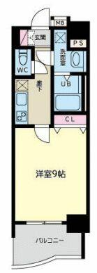 ラ・メール　ＩＮＡＧＥ 303｜千葉県千葉市美浜区高洲３丁目(賃貸マンション1R・3階・29.58㎡)の写真 その2