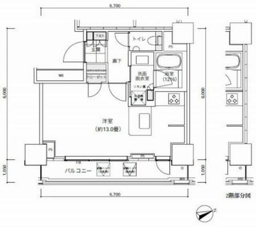 同じ建物の物件間取り写真 - ID:213102877900