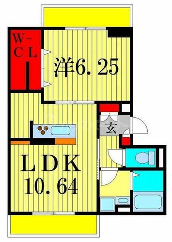 同じ建物の物件間取り写真 - ID:213101840962