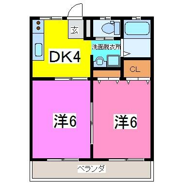 同じ建物の物件間取り写真 - ID:243006639855