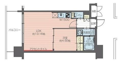 同じ建物の物件間取り写真 - ID:227082606706