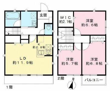 同じ建物の物件間取り写真 - ID:213102269056