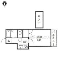 奈良県大和高田市田井新町（賃貸アパート1K・2階・20.23㎡） その2