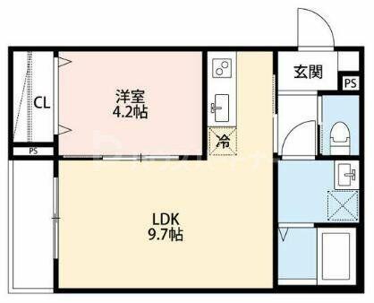 同じ建物の物件間取り写真 - ID:211046638336