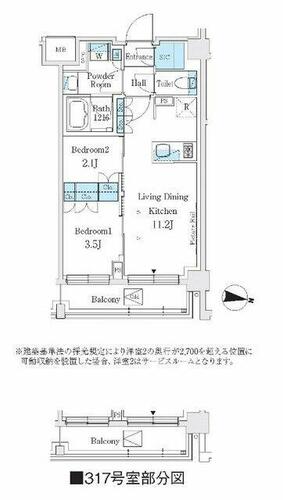 同じ建物の物件間取り写真 - ID:213102013589