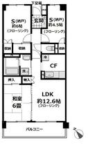 クレールメゾン鷺沼 203 ｜ 神奈川県川崎市宮前区有馬５丁目（賃貸マンション1SLDK・2階・65.70㎡） その2