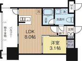 福岡市中央区長浜２丁目 14階建 築8年のイメージ