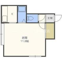 北海道札幌市東区北十八条東９丁目（賃貸アパート1K・2階・22.45㎡） その2