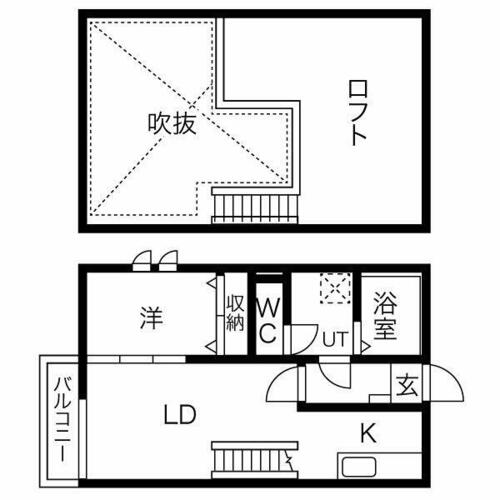 同じ建物の物件間取り写真 - ID:223032479587