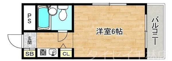 大阪府大阪市旭区高殿６丁目(賃貸マンション1K・6階・17.55㎡)の写真 その2