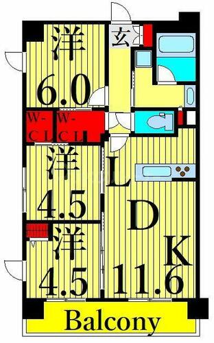 同じ建物の物件間取り写真 - ID:213101849421