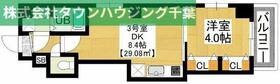 千葉県千葉市中央区中央４丁目（賃貸マンション1DK・2階・29.08㎡） その2