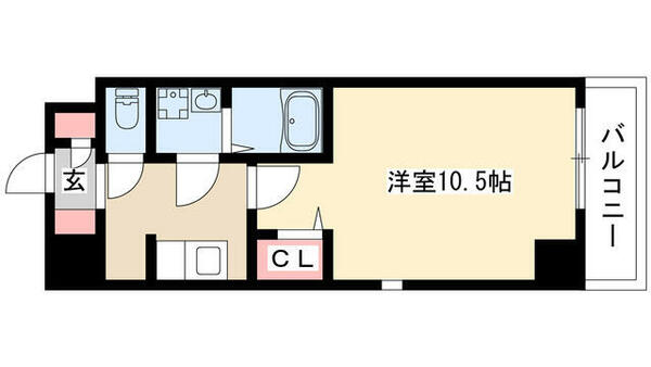 アベニューナカネ 901｜愛知県名古屋市瑞穂区彌富通４丁目(賃貸マンション1K・9階・30.90㎡)の写真 その2