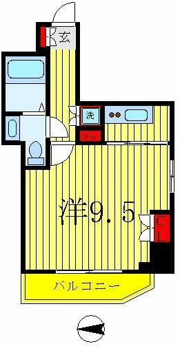 レオーネ綾瀬 803｜東京都足立区東綾瀬１丁目(賃貸マンション1R・8階・24.97㎡)の写真 その2