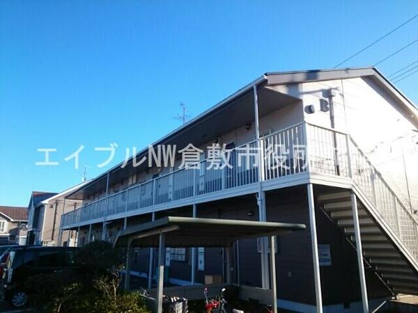 エクセルメゾンＢ｜岡山県倉敷市中島(賃貸アパート2DK・2階・43.09㎡)の写真 その1