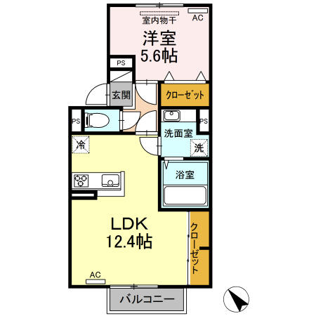 同じ建物の物件間取り写真 - ID:244003993982