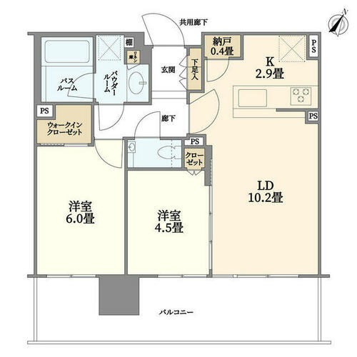 同じ建物の物件間取り写真 - ID:213103248875