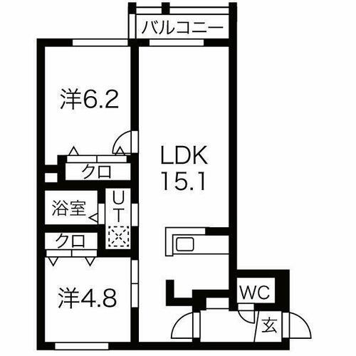 同じ建物の物件間取り写真 - ID:201022532394