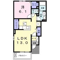 ブリッサⅡ 101 ｜ 千葉県八千代市緑が丘西６丁目（賃貸アパート1LDK・1階・45.77㎡） その2