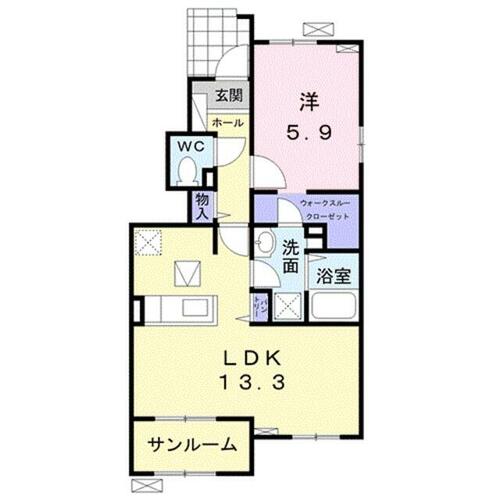 プリムローズII_間取り_0