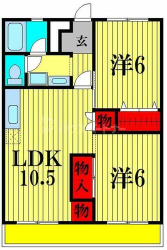 同じ建物の物件間取り写真 - ID:212042394865