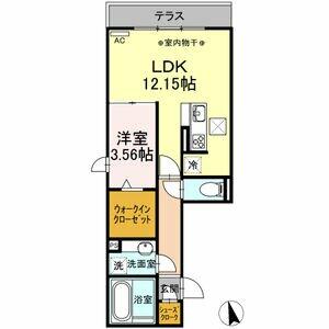 マハロ（Ｍａｈａｌｏ） 103｜岐阜県岐阜市加納本町２丁目(賃貸アパート1LDK・1階・41.95㎡)の写真 その2