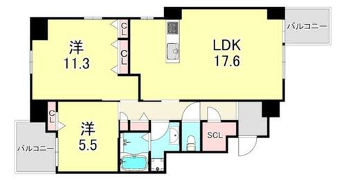 同じ建物の物件間取り写真 - ID:240027903569