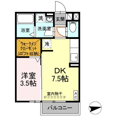 同じ建物の物件間取り写真 - ID:224004788622