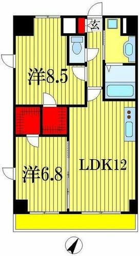 同じ建物の物件間取り写真 - ID:212042412611