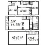浜松市中央区鹿谷町 2階建 築14年のイメージ