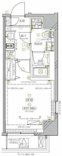 同じ建物の物件間取り写真 - ID:213102113773