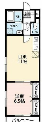 同じ建物の物件間取り写真 - ID:211046749173