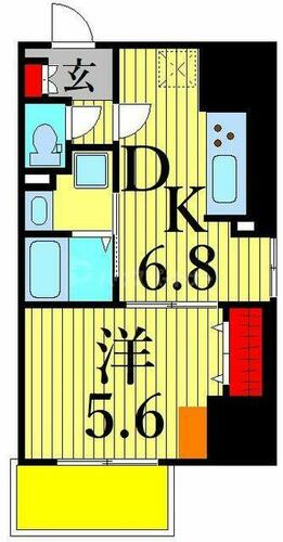 同じ建物の物件間取り写真 - ID:213102111460