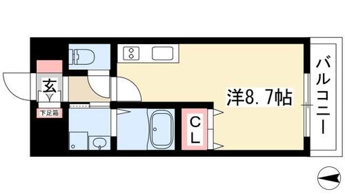 同じ建物の物件間取り写真 - ID:223030943990